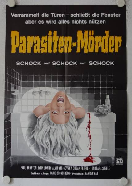 Parasiten-Mörder originales deutsches Filmplakat